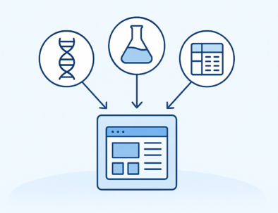 Integrated lab data dashboard connecting instruments and inventory