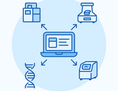 API and instrument integration interface illustration
