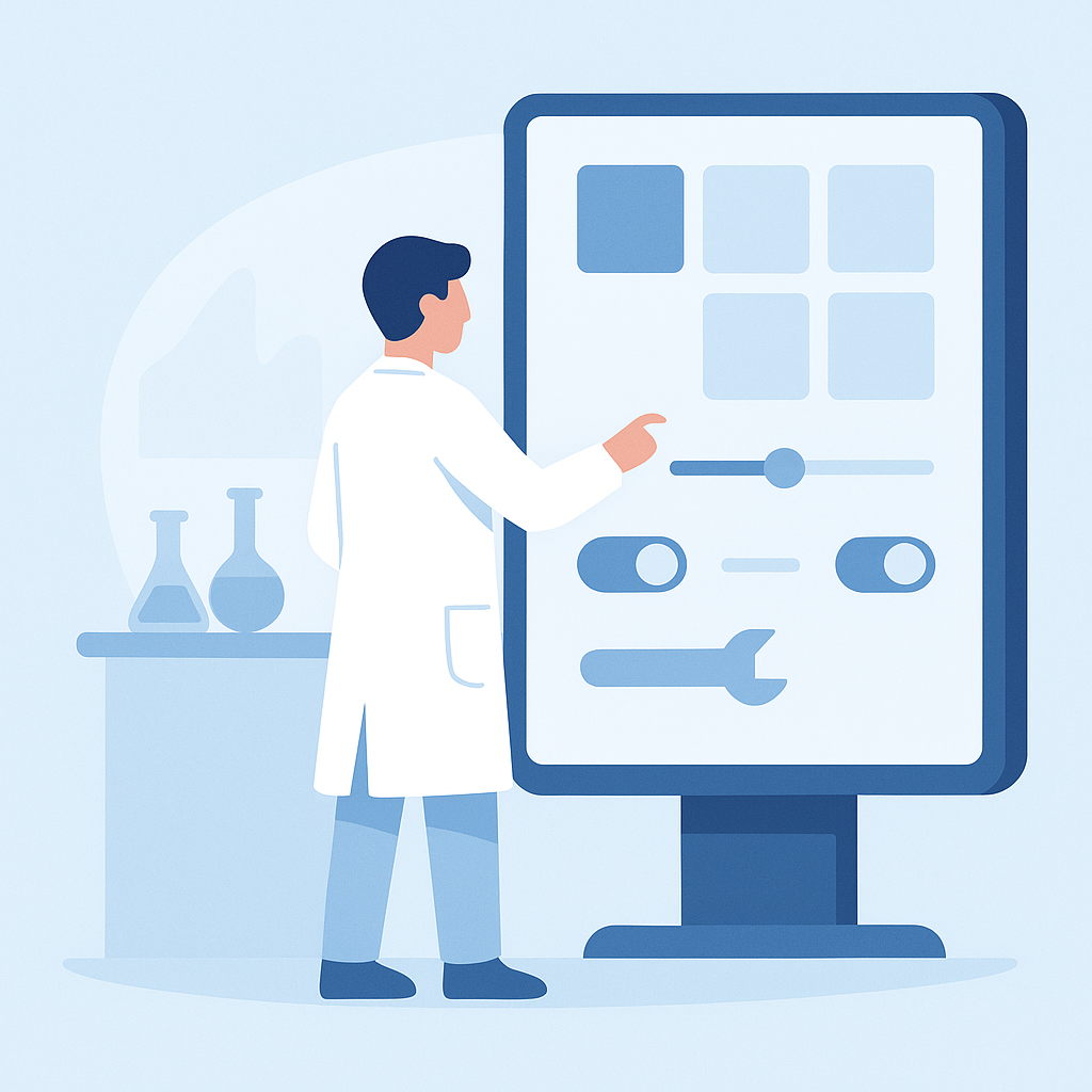 A flexible configuration panel for lab workflows and protocols